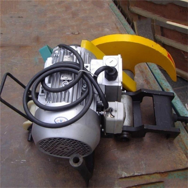 DQG-4電動(dòng)鋸軌機(jī) 380V三相鋼軌切割機(jī) 雙向搖擺切軌 防脫軌設(shè)計(jì)