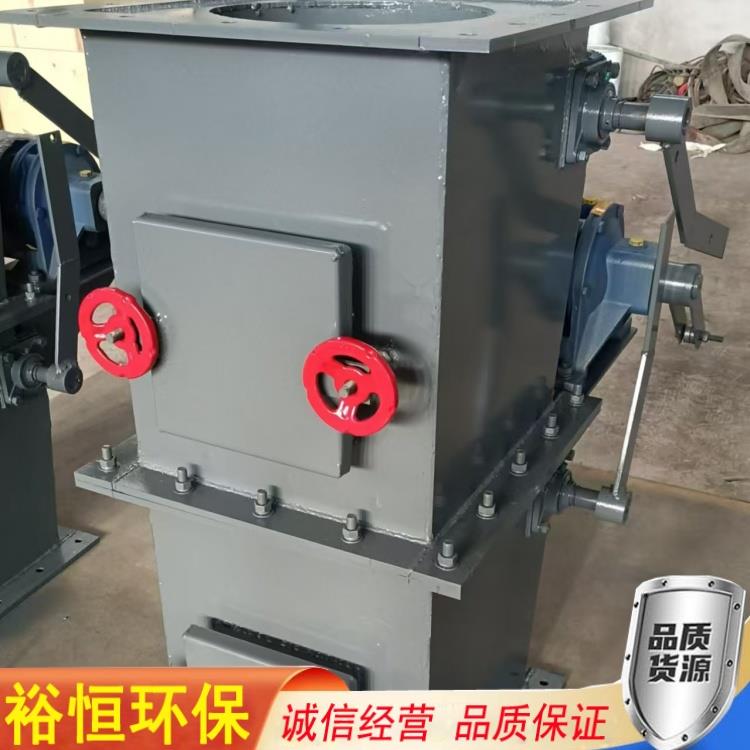 雙層重錘翻板閥的上下結構