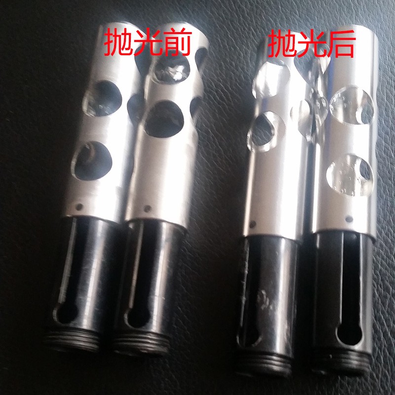 鋁合金五金產品研磨拋光去毛刺設備-增亮去氧化去油污一次性操作