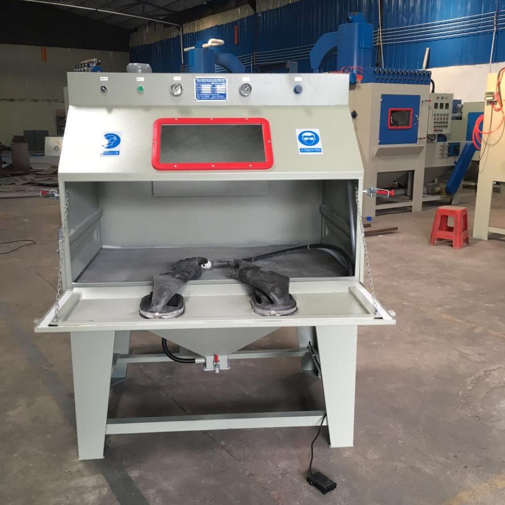 供應佛山百洲噴砂機手動噴砂除銹設備