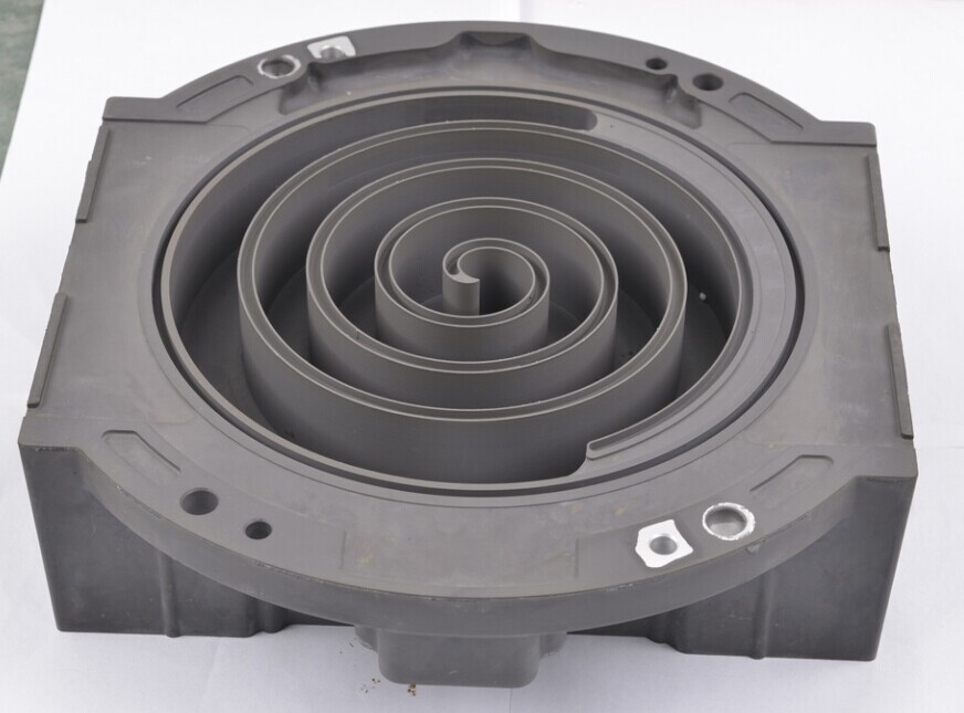 無油空壓機渦旋盤.PTFE特氟龍涂層、減摩擦系數、降低噪音，延長使用壽命