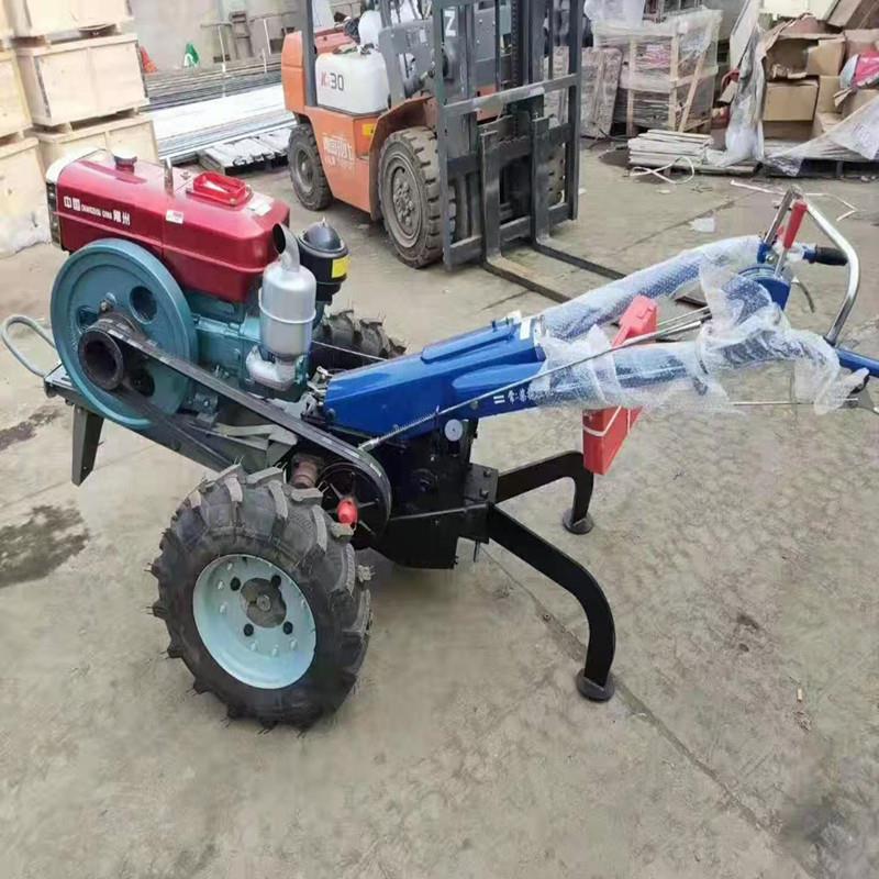 電力施工手扶絞磨5T柴油導線收線機