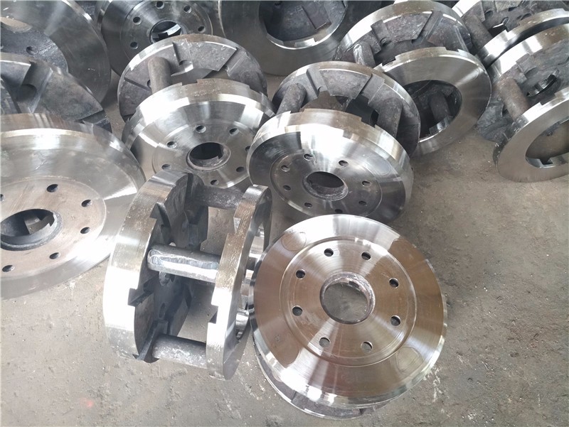 拋丸機葉片/濟(jì)南萬通拋丸器總成/新東拋丸器總成