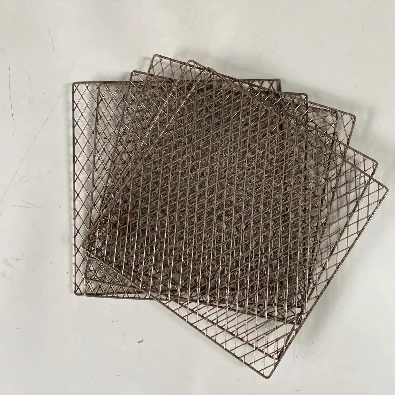 不銹鋼面包烘培晾網 裝飾網片冰箱擱架隔網 烘干晾曬網片